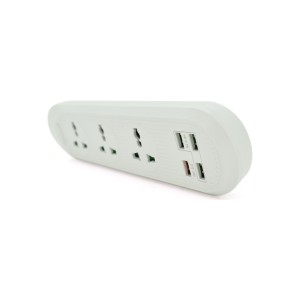 Мережевий фільтр живлення Voltronic TВ-Т16, 4роз, 3*USB White (ТВ-Т16-White)