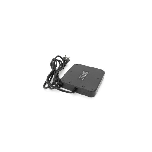 Мережевий фільтр живлення Voltronic TВ-Т90, 4роз, 3*USB Black (ТВ-Т90-Black)