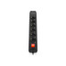 Мережевий фільтр живлення REAL-EL RS-PROTECT 605 3m, black (EL122300041)
