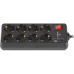 Мережевий фільтр живлення REAL-EL RS-PROTECT 805 1.8m, black (EL122300042)