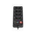 Мережевий фільтр живлення REAL-EL RS-PROTECT 805 5m, black (EL122300043)