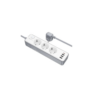 Мережевий фільтр живлення BOROFONE BAC9 (6941991116650)