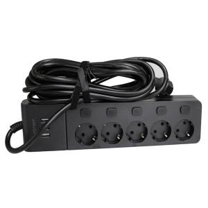 Мережевий фільтр живлення Patron SP-1655-USB