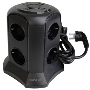 Мережевий фільтр живлення Patron SP-1683-USBT