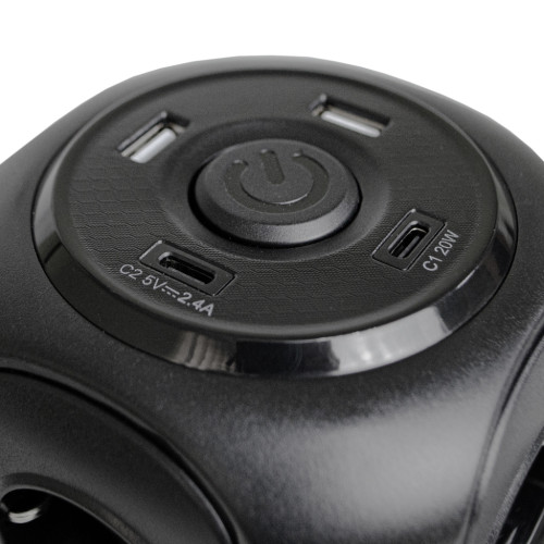 Мережевий фільтр живлення Patron SP-1683-USBT