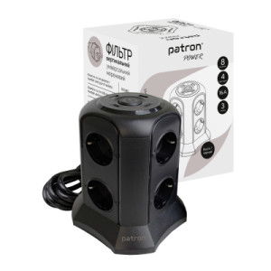 Мережевий фільтр живлення Patron SP-1683-USBT