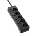 Мережевий фільтр живлення ColorWay CW-PSEA55SBK 5 розеток5м (CW-PSEA55SBK)