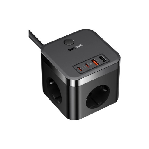Мережевий фільтр живлення Baseus PowerCombo Cube Power Strip (E00066400117-00) Мережевий фільтр живлення Baseus PowerCombo Cube Power Strip (E00066400117-00)