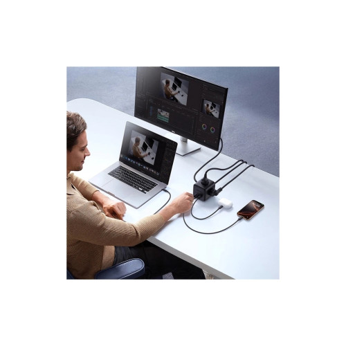 Мережевий фільтр живлення Baseus EnerFill FA11 Cube Power Strip (E00082100123-00) Мережевий фільтр живлення Baseus EnerFill FA11 Cube Power Strip (E00082100123-00)