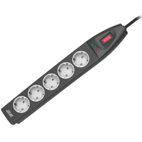 Мережевий фільтр живлення 2E 2E-SP515M10BK 10m (2E-SP515M10BK) Мережевий фільтр живлення 2E 2E-SP515M10BK 10m (2E-SP515M10BK)