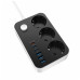 Мережевий фільтр живлення ColorWay CW-CHE36PDB, 3 розетки/ 3USB + 3TYPE-C 2M (CW-CHE36PDB)