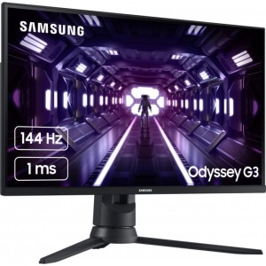 Монітор Samsung Odyssey G3 F24G35TFW, HDMI, DP, VA, 1920x1080, 144Hz, 1ms (LF24G35TFWIXCI)