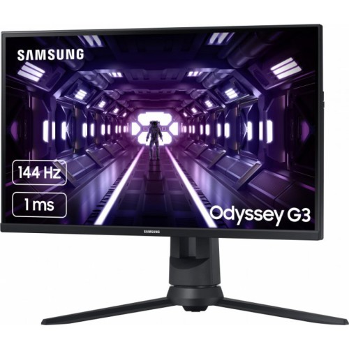 Монітор Samsung Odyssey G3 F24G35TFW, HDMI, DP, VA, 1920x1080, 144Hz, 1ms (LF24G35TFWIXCI)