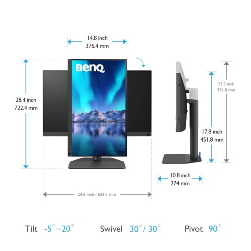 Монітор BenQ SW272U