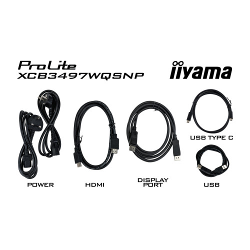 Монітор iiyama XCB3497WQSNP-B1