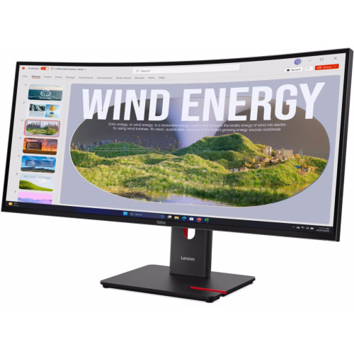 Монітор Lenovo T34WD-40 (64AEGAT1UA)