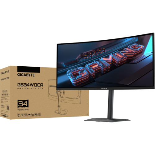 Монітор GIGABYTE GS34WQCA Gaming Monitor
