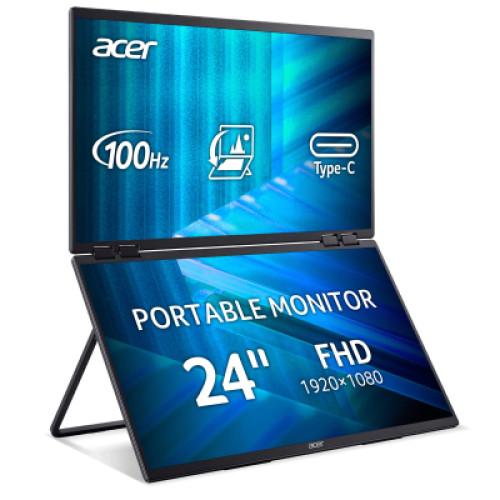 Монітор Acer Dual Portable PD243YEbmiuux (UM.QP3EE.E01) Монітор Acer Dual Portable PD243YEbmiuux (UM.QP3EE.E01)