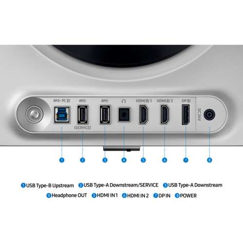 Монітор Samsung LS27DG612SIXUA Монітор Samsung LS27DG612SIXUA