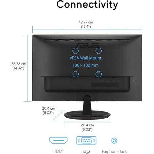 Монітор ASUS VP227HF