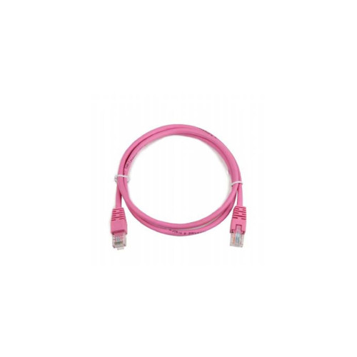 Патч-корд 0.5м, UTP, cat.5e, CCA, pink Cablexpert (PP12-0.5M/RO)
