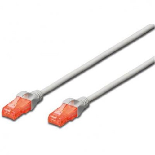 Патч-корд Digitus 1м, CAT 6 UTP, AWG 26/7, PVC (DK-1614-010)