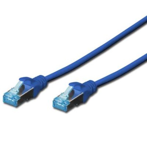 Патч-корд Digitus 2м, cat.5e, SF-UTP, AWG 26/7, blue (DK-1531-020/B)