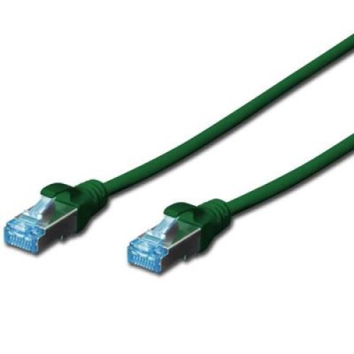 Патч-корд Digitus 3м, cat.5e, SF-UTP, AWG 26/7, green (DK-1531-030/G)