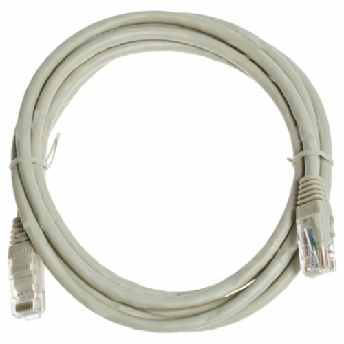 Патч-корд 2м, UTP, cat.6, CU, 24AWG, grey Kingda (KD-PAUT6200GY)