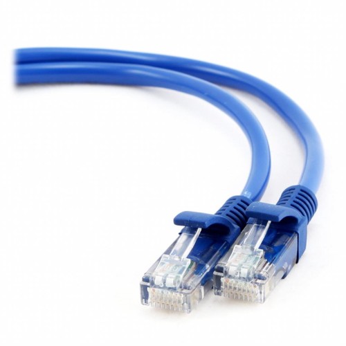 Патч-корд 0.5м, UTP, cat.5e, LSZH, blue Molex (PCD-01000-0H)