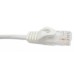 Патч-корд Eserver 2м, Cat.5e, UTP, 0.51, Cu, PVC (CAT.5E UTP CORD-2M-WHITE)