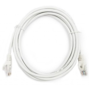 Патч-корд Eserver 2м, Cat.5e, UTP, 0.51, Cu, PVC (CAT.5E UTP CORD-2M-WHITE)