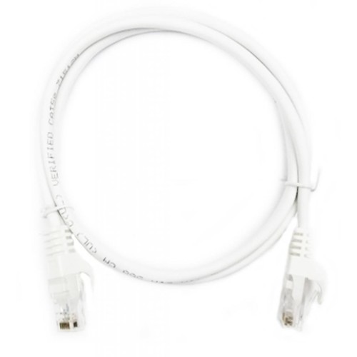 Патч-корд Eserver 1м, Cat.5e, UTP, 0.51, Cu, PVC (CAT.5E UTP CORD-1M-WHITE)