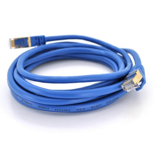 Патч-корд 10.0м, FTP, RJ-45, Cat.6, CU, blue Ritar (PCR-SFP/10Be / 04291)