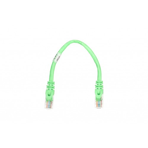 Патч-корд 2E 0.2м, Cat.5e UTP, RJ45, 26AWG ,7/0.16 Cu, PVC, Green (2E-PC5ECOP-020GRN)