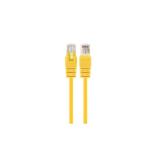 Патч-корд 1м UTP cat 6 CCA yellow Cablexpert (PP6U-1M/Y)