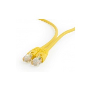 Патч-корд 2м UTP cat 6 CCA yellow Cablexpert (PP6U-2M/Y)