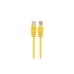 Патч-корд 3м UTP cat 6 CCA yellow Cablexpert (PP6U-3M/Y)