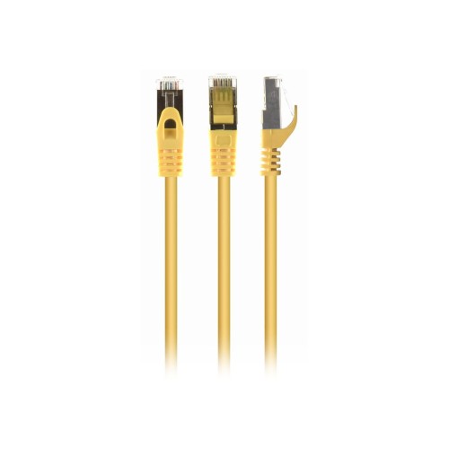 Патч-корд 1.5м S/FTP Cat 6A CU LSZH yellow Cablexpert (PP6A-LSZHCU-Y-1.5M)