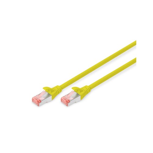 Патч-корд 0.5м, CAT 6 S-FTP, AWG 27/7, LSZH, yellow Digitus (DK-1644-005/Y)