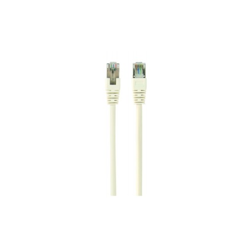 Патч-корд 0.5м FTP cat 6 CCA white Cablexpert (PP6-0.5M/W)