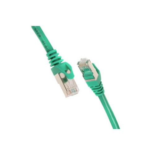 Патч-корд 0.50м S/FTP Cat 6 CU PVC 26AWG 7/0.16 green 2E (2E-PC6SFTPCOP-050GRN)