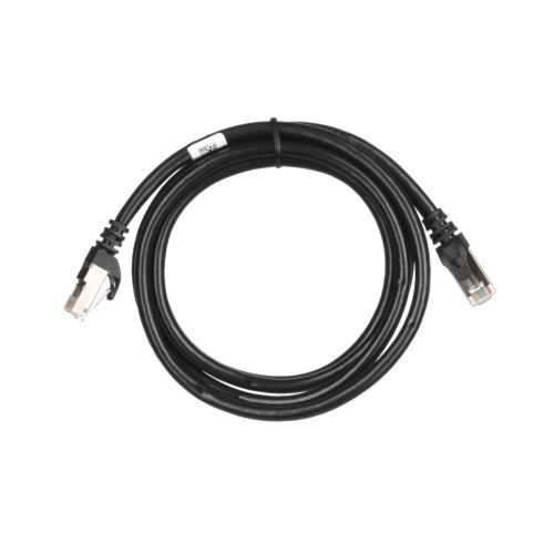 Патч-корд 1.50м S/FTP Cat 6 CU PVC 26AWG 7/0.16 black 2E (2E-PC6SFTPCOP-150BK)