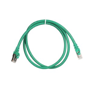 Патч-корд 1м S/FTP Cat 6 CU PVC 26AWG 7/0.16 green 2E (2E-PC6SFTPCOP-100GRN)