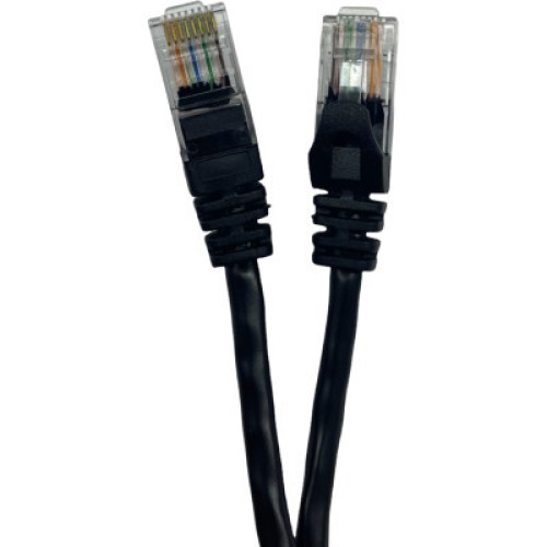 Патч-корд 0.25м UTP cat.6, CCA,24AWG, black GEAR (GPC-UTPC6CCARJ45-0.25B)