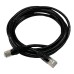 Патч-корд 1м UTP cat.6, CCA, 24AWG, black GEAR (GPC-UTPC6CCARJ45-1B)