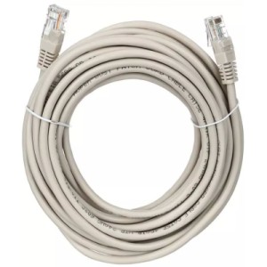 Патч-корд 15м, UTP, cat.5e, CU, 24AWG, grey Kingda (KD-PAUT31500GY)