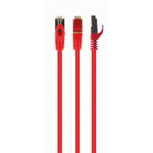 Патч-корд 15м S/FTP Cat 6A CU LSZH red Cablexpert (PP6A-LSZHCU-R-15M)