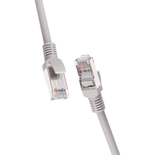 Патч-корд 2м FTP cat.6, CU, 26AWG, 7/0.16, LSZH, grey 2E (2E-PC6CU-FTP2LSZH-GRY)