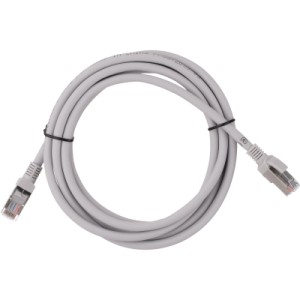 Патч-корд 2м FTP cat.6, CU, 26AWG, 7/0.16, LSZH, grey 2E (2E-PC6CU-FTP2LSZH-GRY)